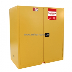 110加仑 FM黄色手动钢制安全存储柜 RHC0110 W1500×D860×H1650